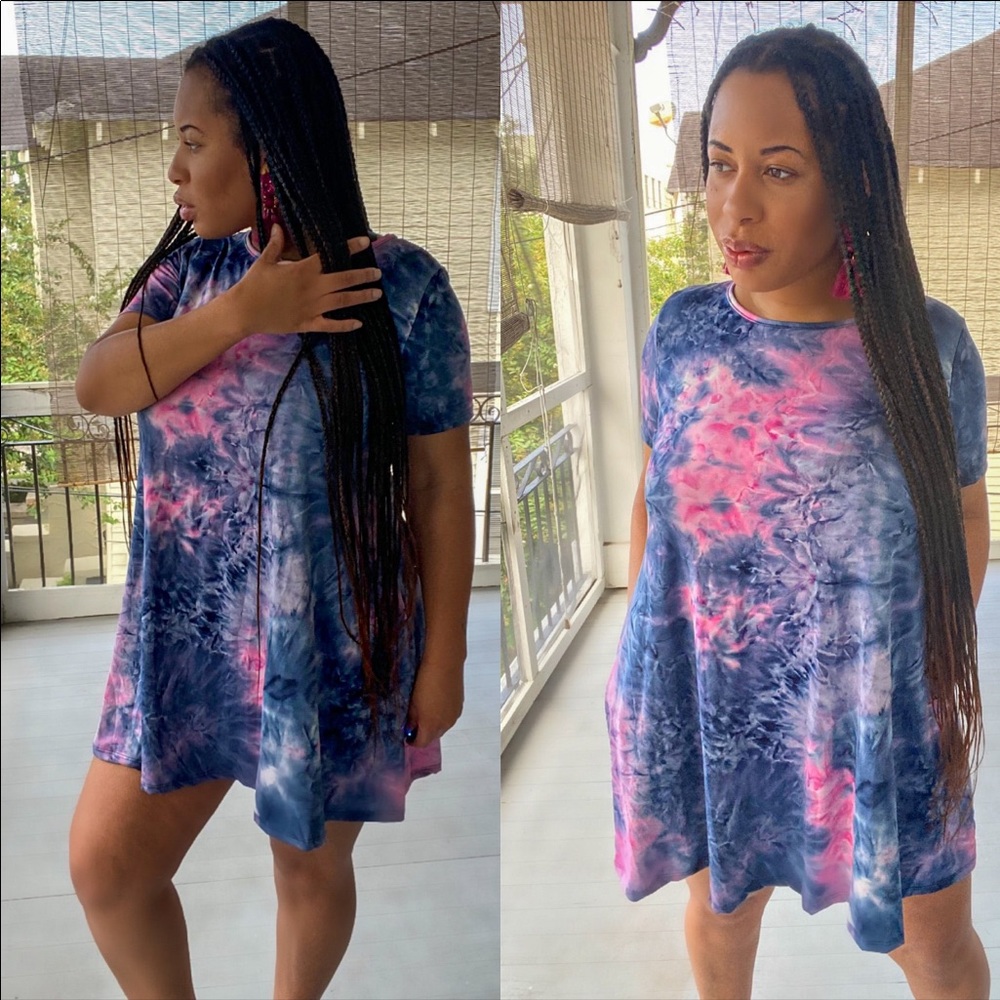 Tie dye dress